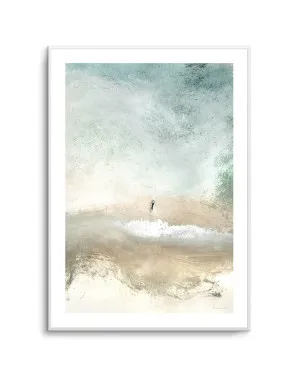 Lone Surfer by Dan Hobday by oliveetoriel.com, a Prints for sale on Style Sourcebook