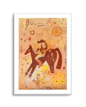 Not my First Rodeo by Jackie Green by oliveetoriel.com, a Prints for sale on Style Sourcebook