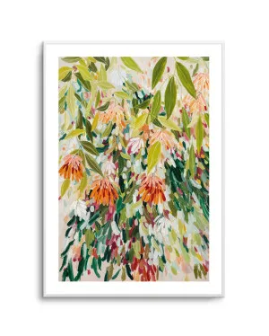 Abstract Floral Garden by Edie by oliveetoriel.com, a Prints for sale on Style Sourcebook