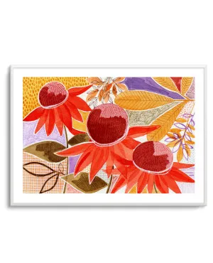 Colorful Autumn Blooms by Susan Black by oliveetoriel.com, a Prints for sale on Style Sourcebook