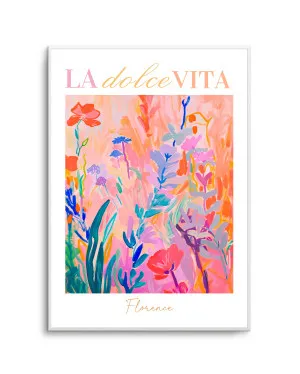 Vibrant Floral Garden by Mathieu Jeuf by oliveetoriel.com, a Prints for sale on Style Sourcebook