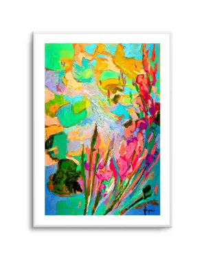 Vibrant Garden Bliss by Dorothy Fagan by oliveetoriel.com, a Prints for sale on Style Sourcebook