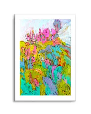 Whimsical Garden Dreams by Dorothy Fagan by oliveetoriel.com, a Prints for sale on Style Sourcebook