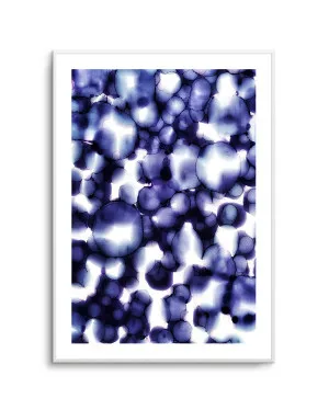 Glowing Blue Fluid by Tara Mann by oliveetoriel.com, a Prints for sale on Style Sourcebook