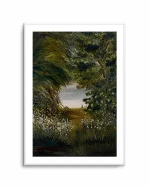 Serene Path to Lake by Emily Tingey by oliveetoriel.com, a Prints for sale on Style Sourcebook