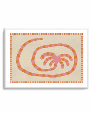 Swirl of Summer Palm by Shatha Al Dafai by oliveetoriel.com, a Prints for sale on Style Sourcebook