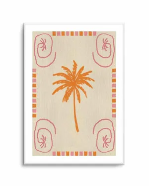Summer Palms Dance by Shatha Al Dafai by oliveetoriel.com, a Prints for sale on Style Sourcebook