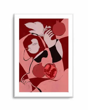 Pomegranate Of The Soul 1 by Shatha Al Dafai by oliveetoriel.com, a Prints for sale on Style Sourcebook