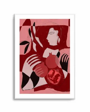 Pomegranate Of The Soul 2 by Shatha Al Dafai by oliveetoriel.com, a Prints for sale on Style Sourcebook