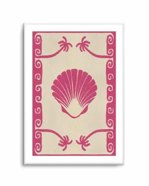 Pink Seashell Stories by Shatha Al Dafai by oliveetoriel.com, a Prints for sale on Style Sourcebook