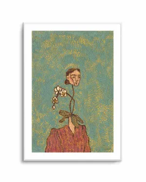 Orchid Daisy by Julie Celina by oliveetoriel.com, a Prints for sale on Style Sourcebook
