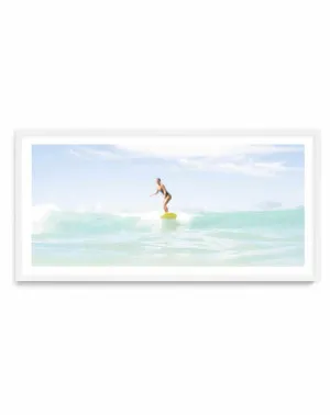 Surfer Girl, Waikiki Beach by Michael Geercke by oliveetoriel.com, a Prints for sale on Style Sourcebook