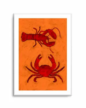 Coastal Creatures by Shatha Al Dafai by oliveetoriel.com, a Prints for sale on Style Sourcebook
