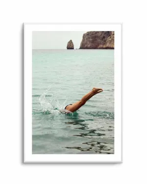 Amalfi Dive by oliveetoriel.com, a Prints for sale on Style Sourcebook