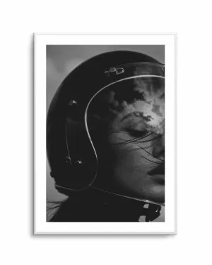 She Rides Fast by oliveetoriel.com, a Prints for sale on Style Sourcebook