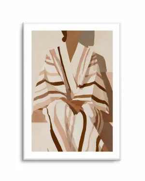 Striped Kimono II by oliveetoriel.com, a Prints for sale on Style Sourcebook