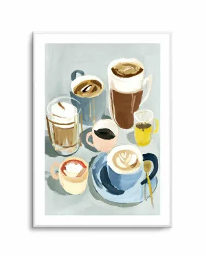 Coffee Club by oliveetoriel.com, a Prints for sale on Style Sourcebook