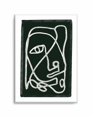 Abstract Lined Black by Sharyn Bursic by oliveetoriel.com, a Prints for sale on Style Sourcebook