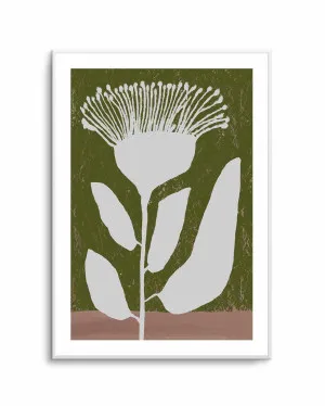 Botanical Design Of A Flower Against by Little Dean by oliveetoriel.com, a Prints for sale on Style Sourcebook
