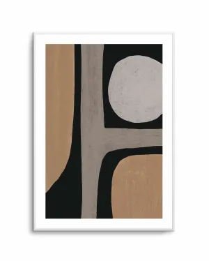 Normal Grey Organic Shape by Little Dean by oliveetoriel.com, a Prints for sale on Style Sourcebook