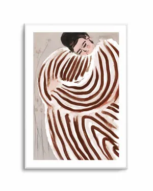 Striped Embrace by Treechild by oliveetoriel.com, a Prints for sale on Style Sourcebook