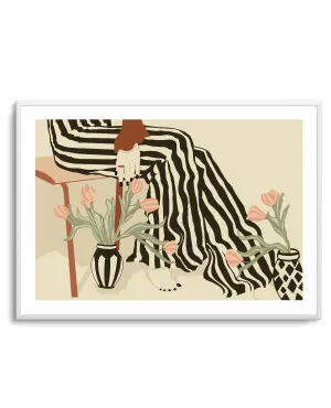 Tulips By My Feet by Sannel Larson by oliveetoriel.com, a Prints for sale on Style Sourcebook