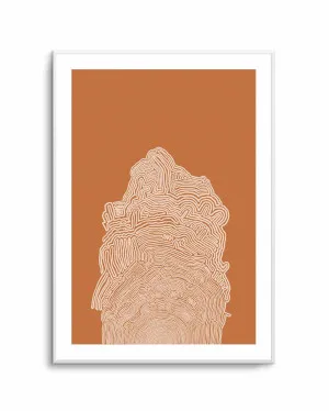 Abstract Brown by Sharyn Bursic by oliveetoriel.com, a Prints for sale on Style Sourcebook