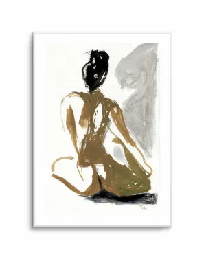 Seated Nude by Tore Bahnson by oliveetoriel.com, a Prints for sale on Style Sourcebook