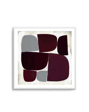 Burgundy Pebbles Copia by Marco Marella by oliveetoriel.com, a Prints for sale on Style Sourcebook