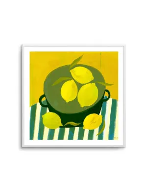 Still Life with Lemons by Marco Marella by oliveetoriel.com, a Prints for sale on Style Sourcebook
