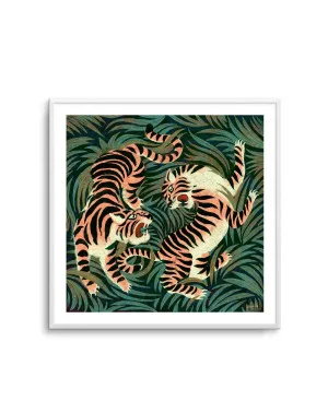 Two Tigers by Marco Marella by oliveetoriel.com, a Prints for sale on Style Sourcebook