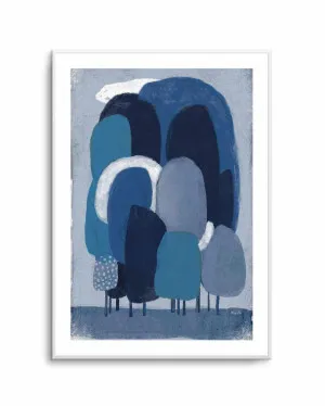 Blue Foresta by Marco Marella by oliveetoriel.com, a Prints for sale on Style Sourcebook