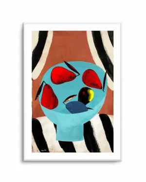 Five Pears by Marco Marella by oliveetoriel.com, a Prints for sale on Style Sourcebook