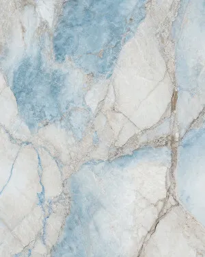 Ocean Haze Blue Marble Mural Wallpaper by oliveetoriel.com, a Wallpaper for sale on Style Sourcebook
