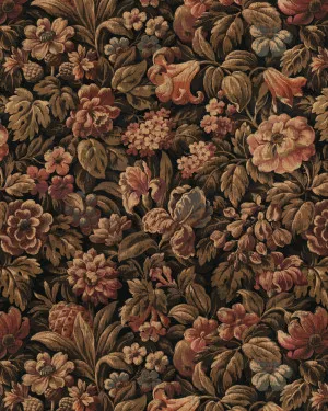 Antique Tapestry Garden Wallpaper by oliveetoriel.com, a Wallpaper for sale on Style Sourcebook