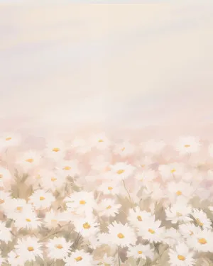 Delicate Daisy Wallpaper Mural by oliveetoriel.com, a Wallpaper for sale on Style Sourcebook