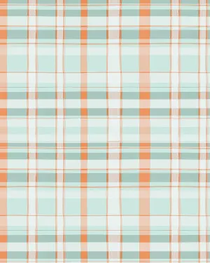 Adventure Bound Plaid Wallpaper by oliveetoriel.com, a Wallpaper for sale on Style Sourcebook