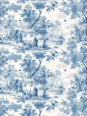 Africa Toile de Jouy Wallpaper by oliveetoriel.com, a Wallpaper for sale on Style Sourcebook
