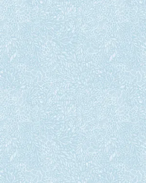 Watercolour Coral in Coastal Blue Wallpaper by oliveetoriel.com, a Wallpaper for sale on Style Sourcebook