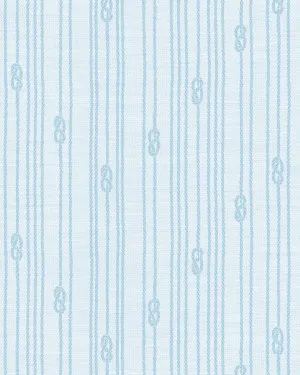 Reef Knot in Light Blue Wallpaper by oliveetoriel.com, a Wallpaper for sale on Style Sourcebook
