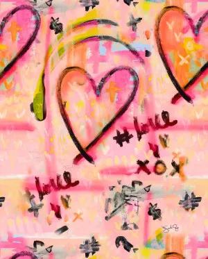 Love Your Mind Wallpaper by Jackie Green by oliveetoriel.com, a Wallpaper for sale on Style Sourcebook