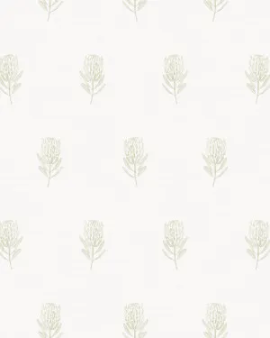 Native Posy in Sage Green Wallpaper by oliveetoriel.com, a Wallpaper for sale on Style Sourcebook