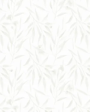 Australiana Foliage in Eucalyptus Green Wallpaper by oliveetoriel.com, a Wallpaper for sale on Style Sourcebook