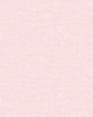 Whimsical Field in Soft Pink Wallpaper by oliveetoriel.com, a Wallpaper for sale on Style Sourcebook