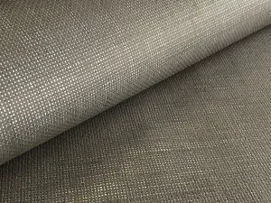 Charcoal & Silver Paperweave Wallpaper by oliveetoriel.com, a Wallpaper for sale on Style Sourcebook