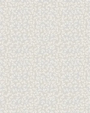 Heritage Daisies in Soft Grey Wallpaper by oliveetoriel.com, a Wallpaper for sale on Style Sourcebook