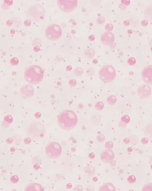 Dream House Bubbles In Pink Wallpaper by oliveetoriel.com, a Wallpaper for sale on Style Sourcebook