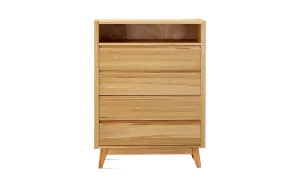 Hilton tallboy by Focus On Furniture, a Dressers & Chests of Drawers for sale on Style Sourcebook