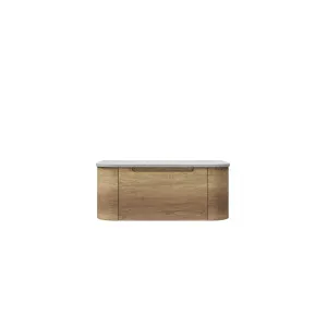 Carita Wall Hung 900mm - Flat Stone Top, Snow by Aulic, a Vanities for sale on Style Sourcebook
