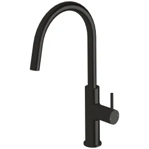 Sussex Taps Virgo Sink Mixer Tap LUXPVD Matte Opium Black VGSM01-58 by Sussex Taps, a Kitchen Taps & Mixers for sale on Style Sourcebook